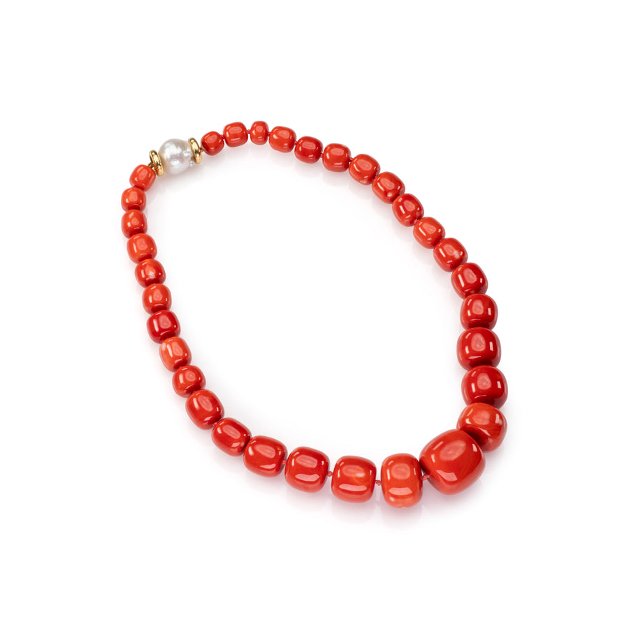 Japanese Coral Necklace